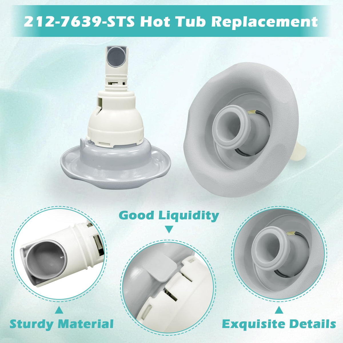 Sthovd 212-7639-STS jet 5in installed for reliable water flow