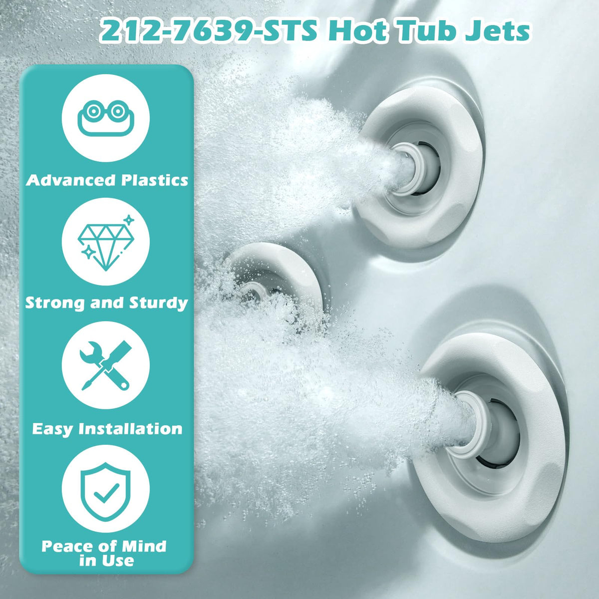 Sthovd 212-7639-STS jet 5in side angle shows adjustable compatibility