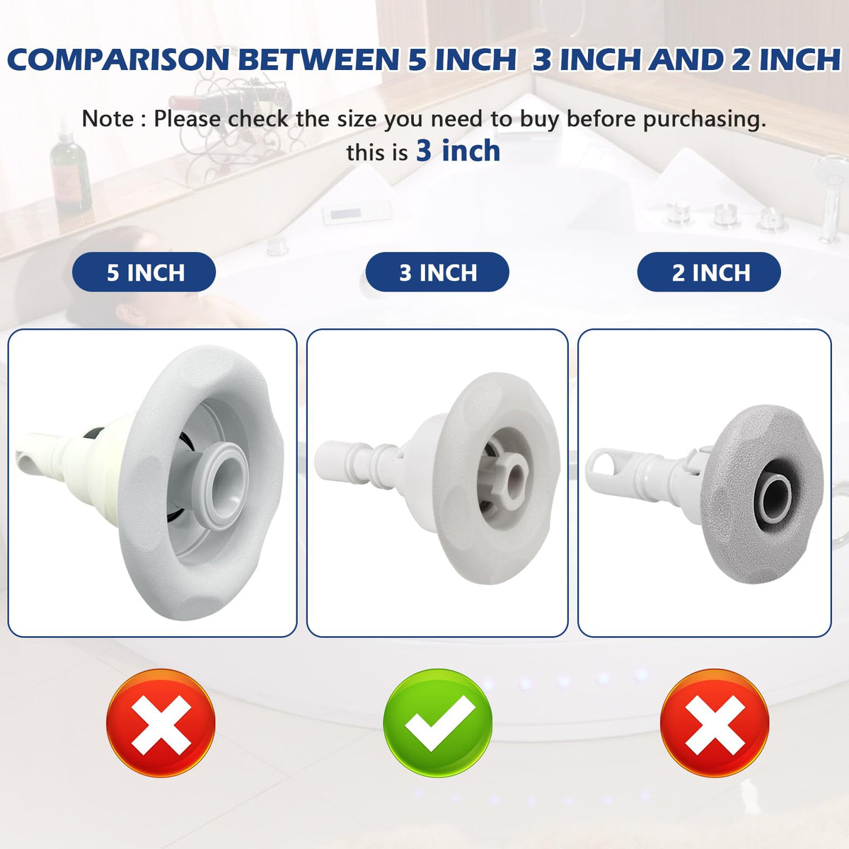 Sthovd installation step showing easy spa jet snap-in