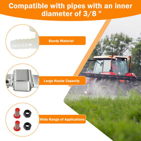 Sthovd 50-mesh tip screens ensure clean spray and longer nozzle life