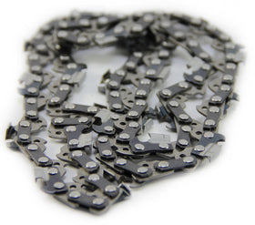 Stihl 14-inch bar view showing proper chain compatibility.