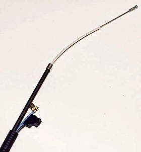 Stihl 4180 throttle cable assembly; ready for quick installation.