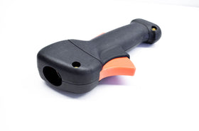 Stihl control handle for FS90/FS90R, front view showing sturdy grip for precise control