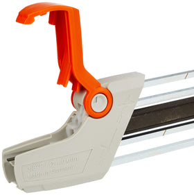 Stihl file holder with built-in chain saw file for quick maintenance