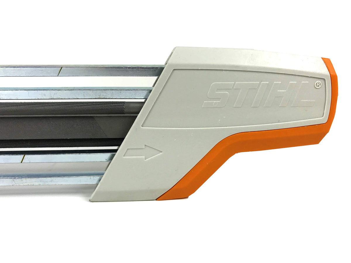 Stihl flat file tool head for depth gauge and edge touch-ups