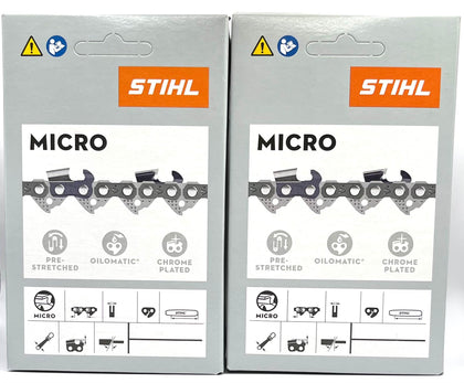 Stihl Picco Mini Oilomatic chain, 16-inch, 55 drive links, for smooth cuts and easy installation