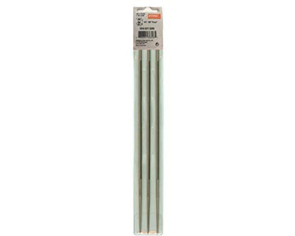 Stihl replacement files for PICCO chains; precise sharpening for consistent cuts