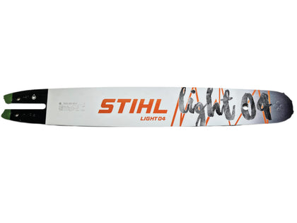 STIHL Rollomatic E Bar 16-inch laminated bar for precise cutting.