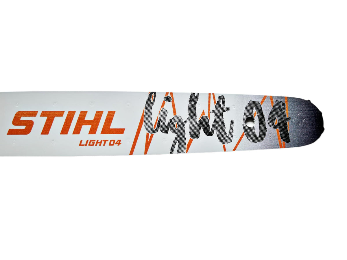 STIHL Rollomatic E Bar high-grade steel supports longevity and steady performance.
