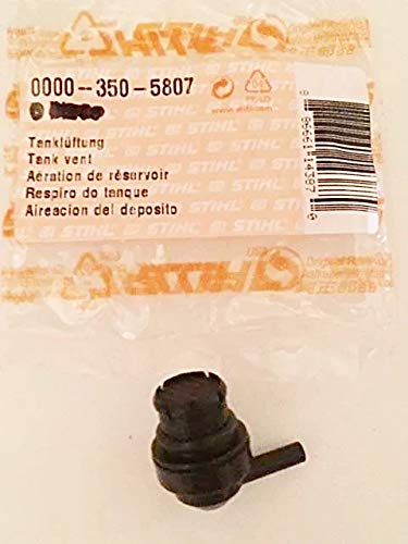 Stihl tank vent OEM for FS40 and FS50 enables consistent venting.