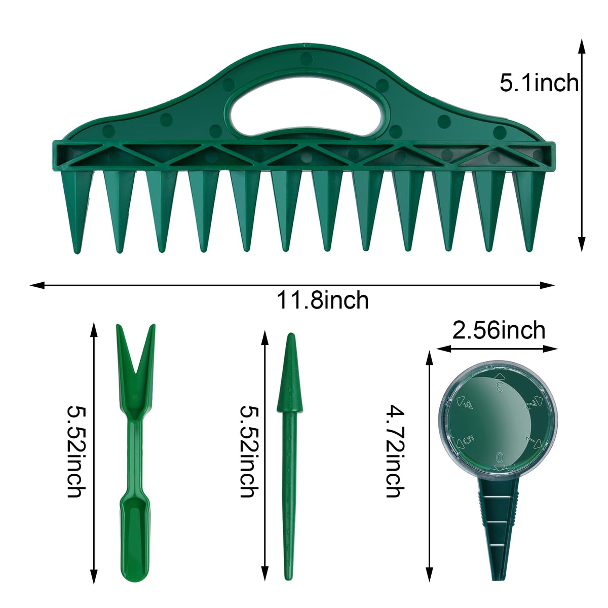 STILTOOL mini seed dispensers shown for handheld, ergonomic planting and quick sowing.
