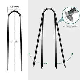 STIMULATE SZXXZZMY 11-gauge galvanized stake resists rust for long-lasting use