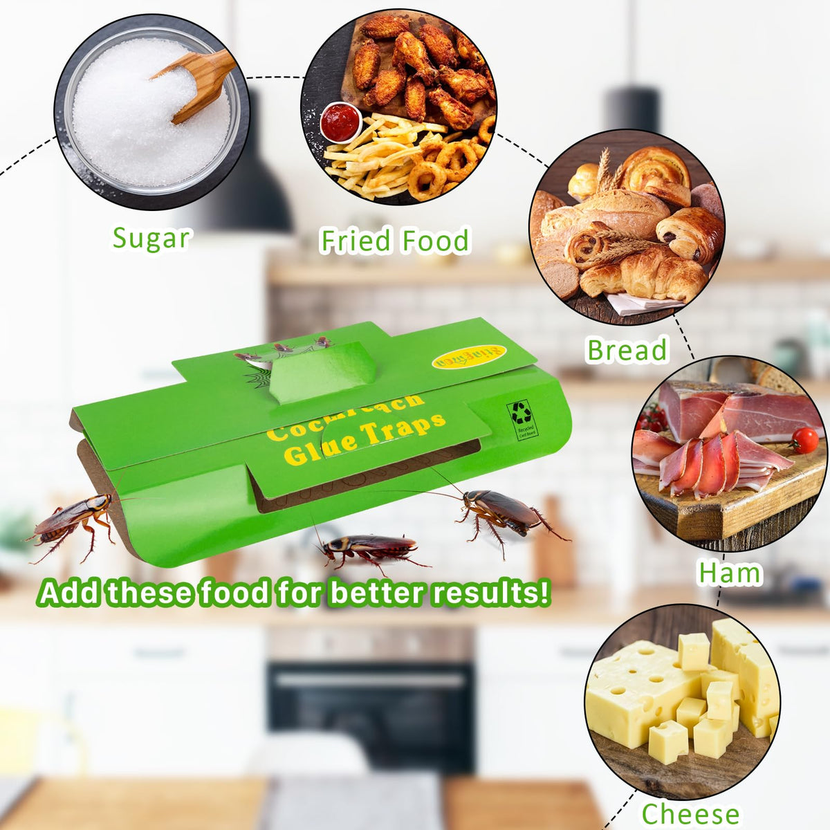 Stingmon roach trap multi-entry-design increases pest access points.