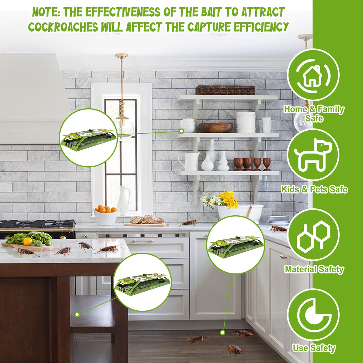Stingmon Trap disposable traps with a convenient handle for cleanup.