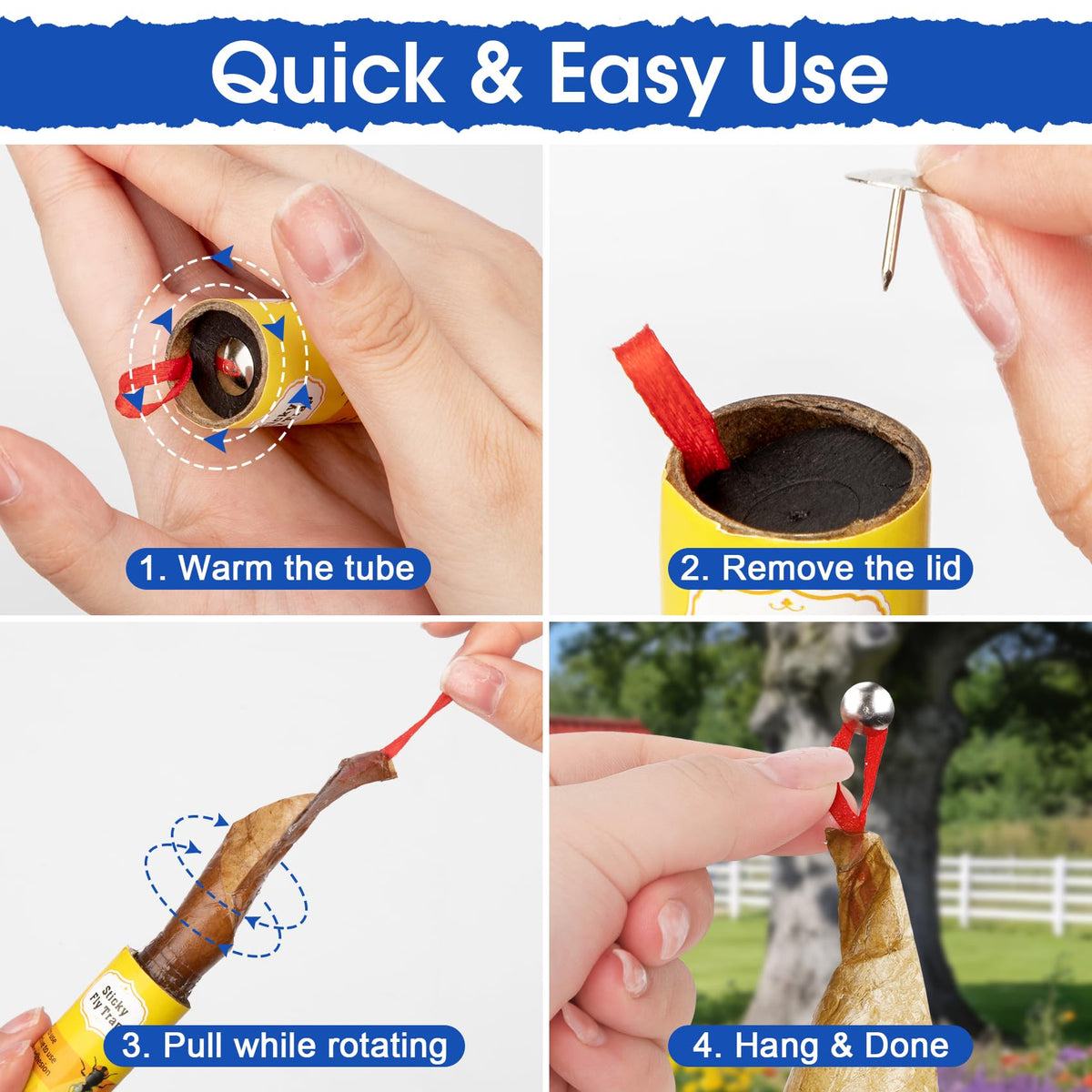 Stingmon ultra-sticky glue close-up showing strong capture without odor