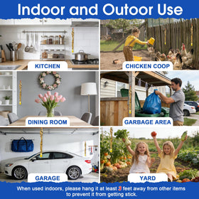 Stingmon waterproof adhesive; indoor/outdoor compatibility for versatile placement
