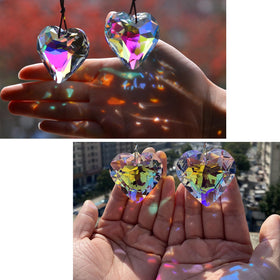 Stino kitchen window suncatcher adds colorful accents to sunlight