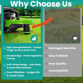 Stitokg universal walk-behind mower fit for easy replacement
