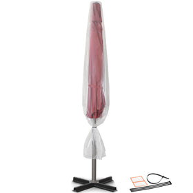 Storage Standard 2-pack umbrella cover in use protects umbrellas from dust.