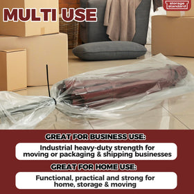Storage Standard covers ease moving and organizing during a move.