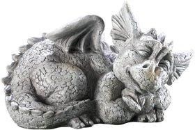 Storchenbeck sleeping dragon garden ornament complements patios and entrances