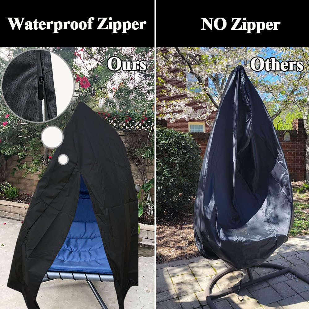 StorMaster cover with side straps shown securely fastened for wind resistance.