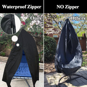 StorMaster cover with side straps shown securely fastened for wind resistance.