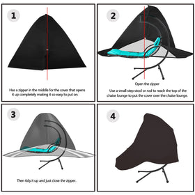 StorMaster zipper-access view demonstrates easy installation and quick removal.