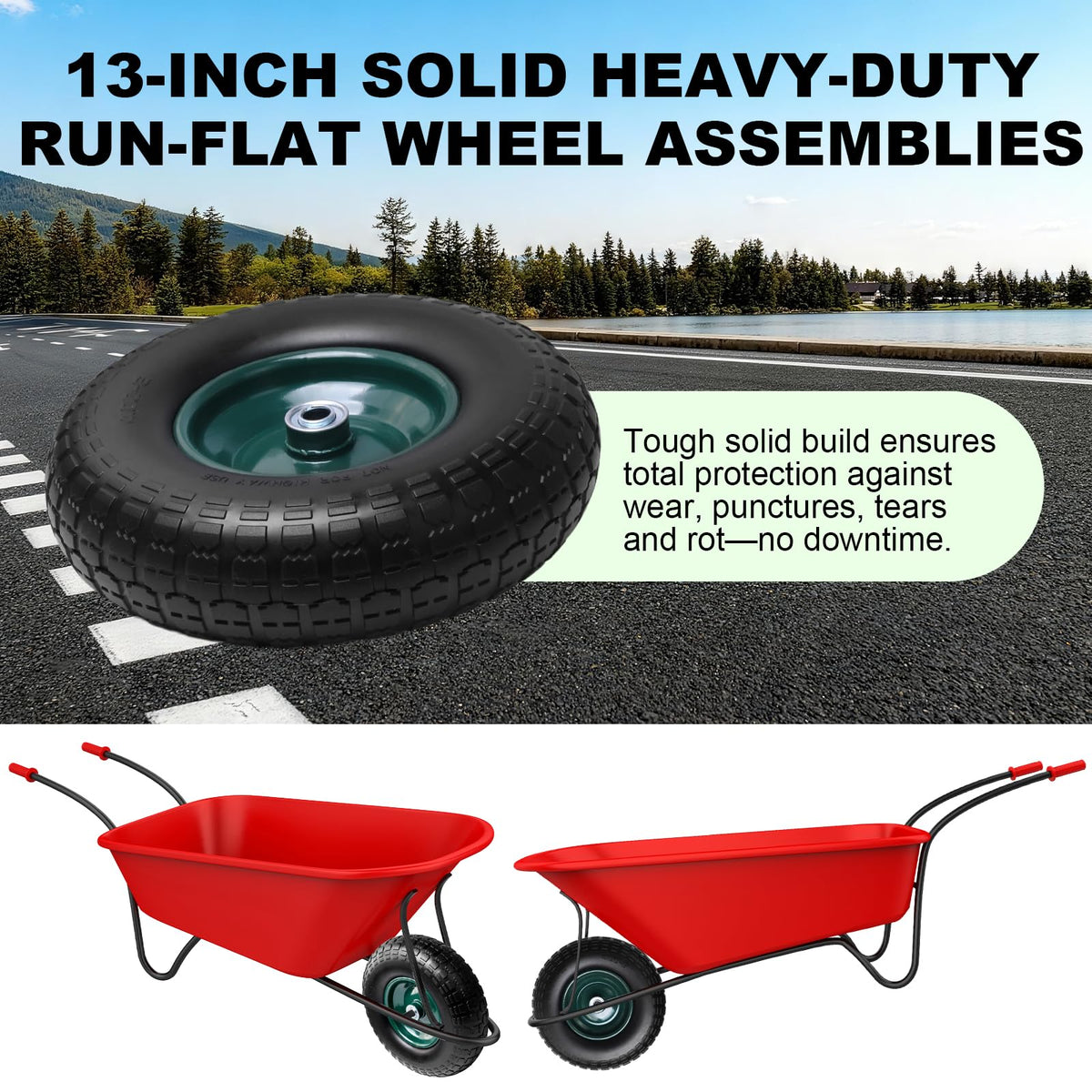 Storystore tool-free installation with included hardware speeds setup on axles.