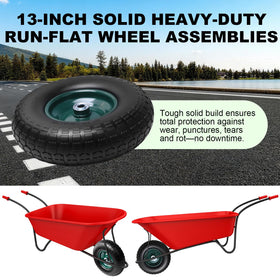 Storystore tool-free installation with included hardware speeds setup on axles.