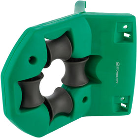 STOWBERRY Garden Hose Guide Corner Roller reduces kinks around corners.
