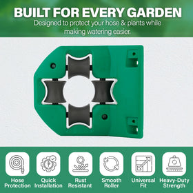 STOWBERRY Garden Hose Guide Garden Watering Ease simplifies corner watering around borders.