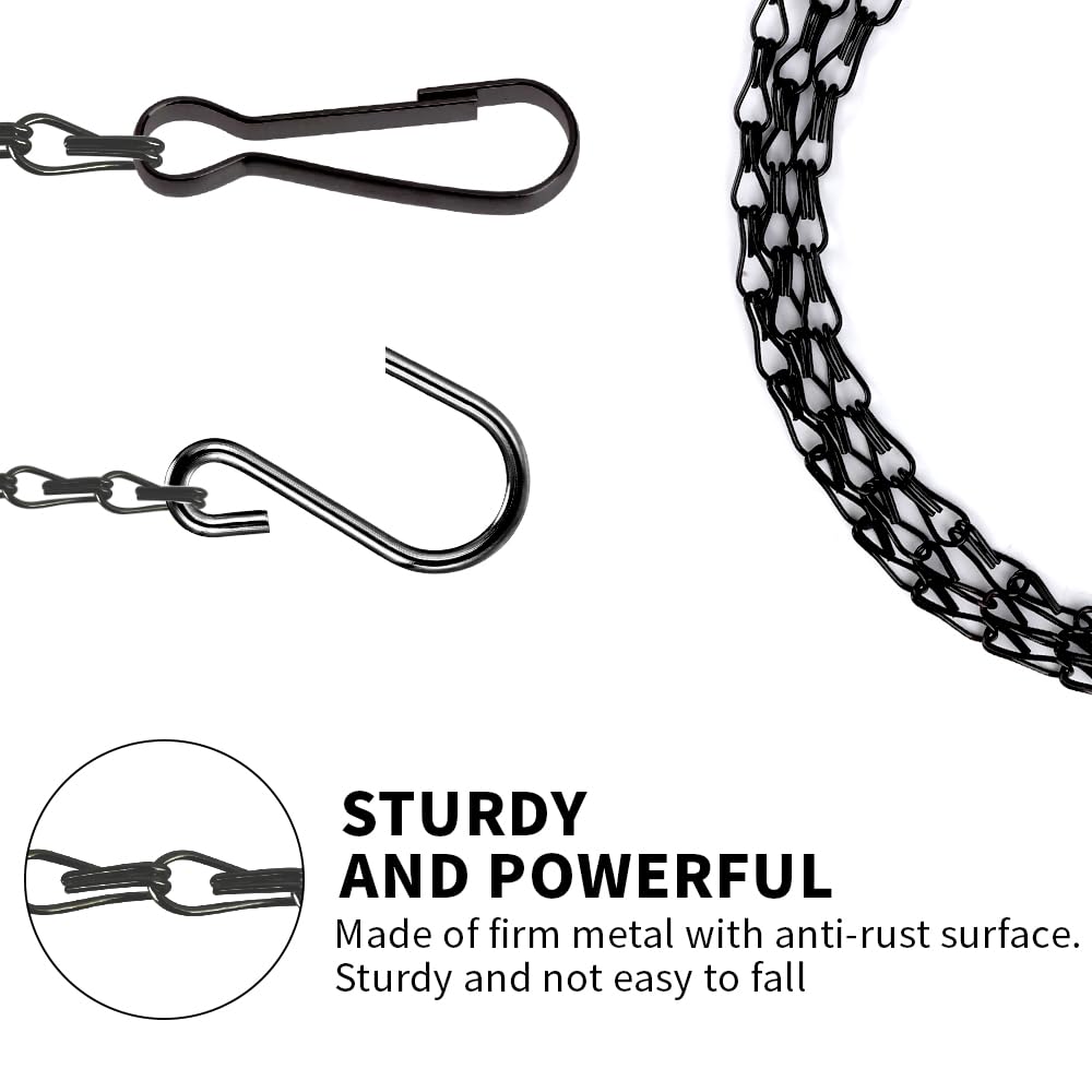 STPIYFZU-black weatherproof iron finish resists rust for outdoor use.
