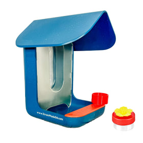 StramMade Hummingbird Cup Holder for Bird Buddy secures 1.5 inch cups in red