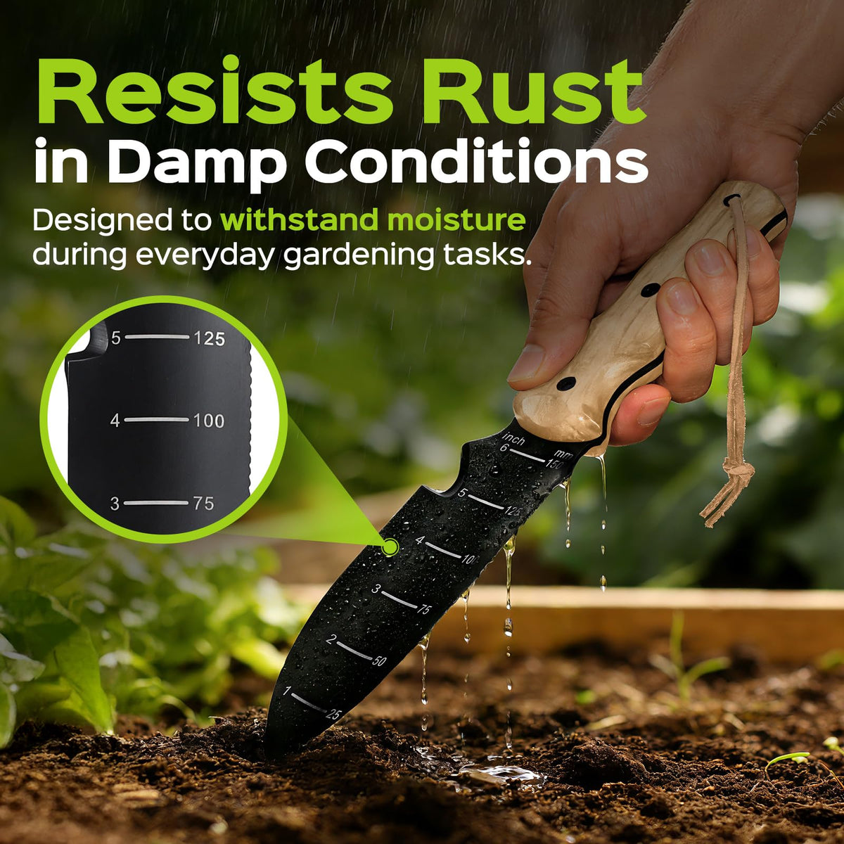 STRFOG razor-sharp edge for slicing vegetables and vines.