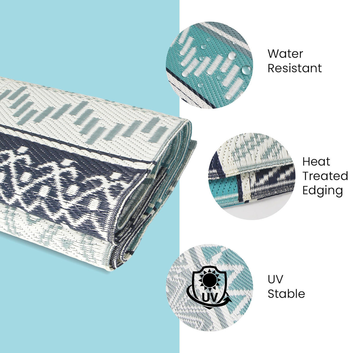 Strickland Home double-sided patterns for versatile indoor and outdoor decor.