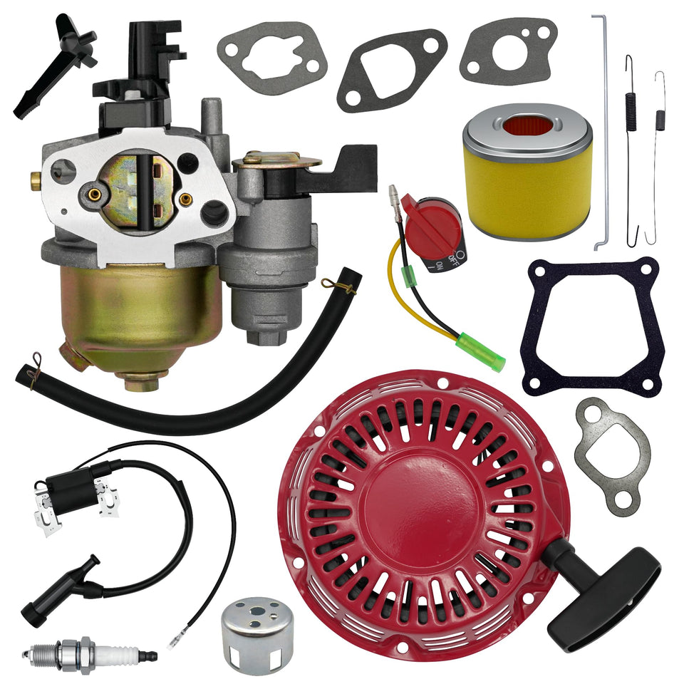 Strongthium carburetor kit for Honda GX engines improves fuel delivery.