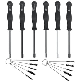 Strongthium carb tool with 21-teeth splined tip for precise adjustments.