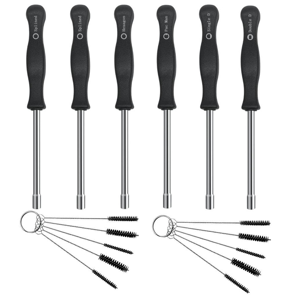 Strongthium carb tool with 21-teeth splined tip for precise adjustments.