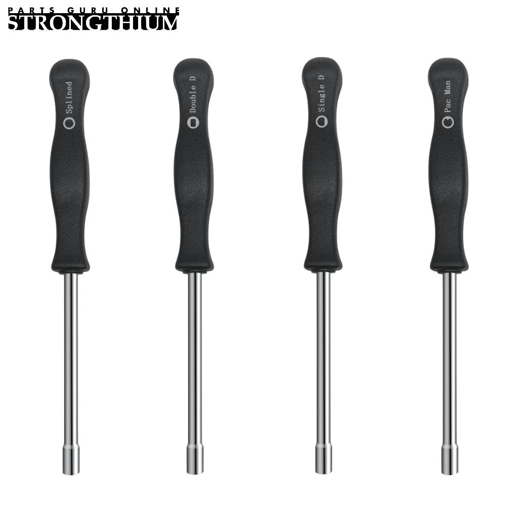 Strongthium single D tip for precise, easy adjustments on D-shaped screws.