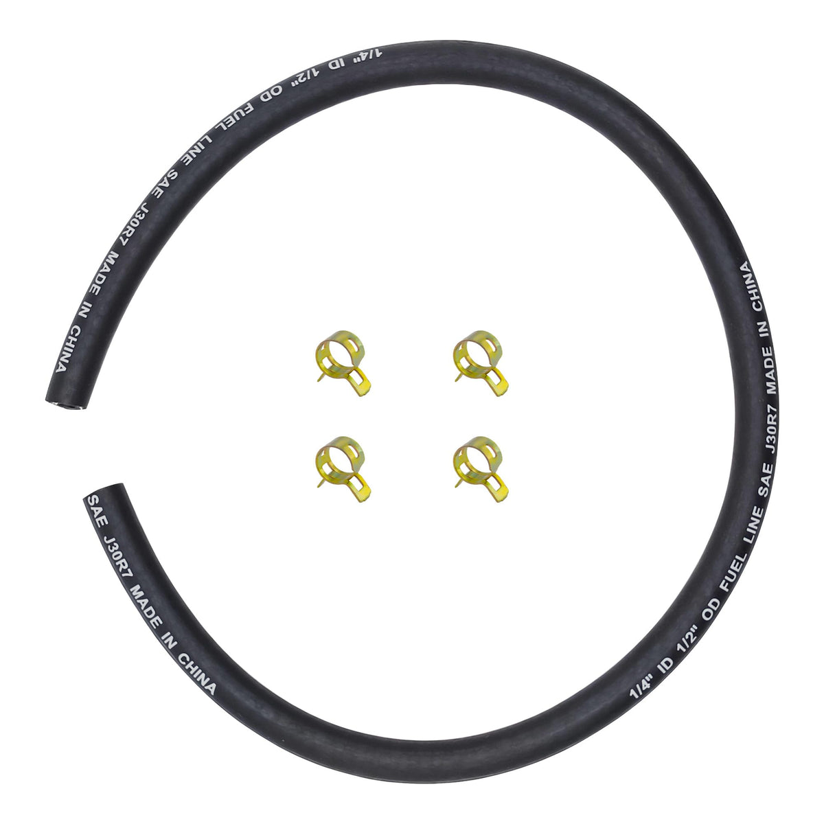 Strongthium fuel line 25in with clamps for Briggs Stratton engines improves reliability.