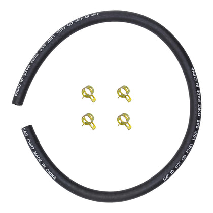 Strongthium fuel line 25in with clamps for Briggs Stratton engines improves reliability.