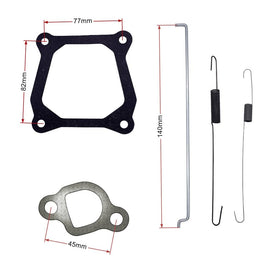 Strongthium valve cover and exhaust gaskets for sealing.