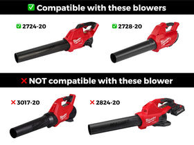 Stubby Car Drying Nozzle 2724-20 enhances maneuverability with an 8-inch length