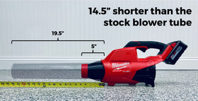 USA-designed and manufactured Stubby car drying nozzle for durable use