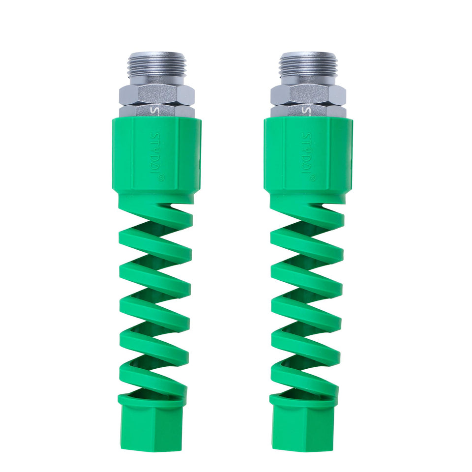 STYDDI 2-pack metal hose ends durable for 5/8-inch hoses