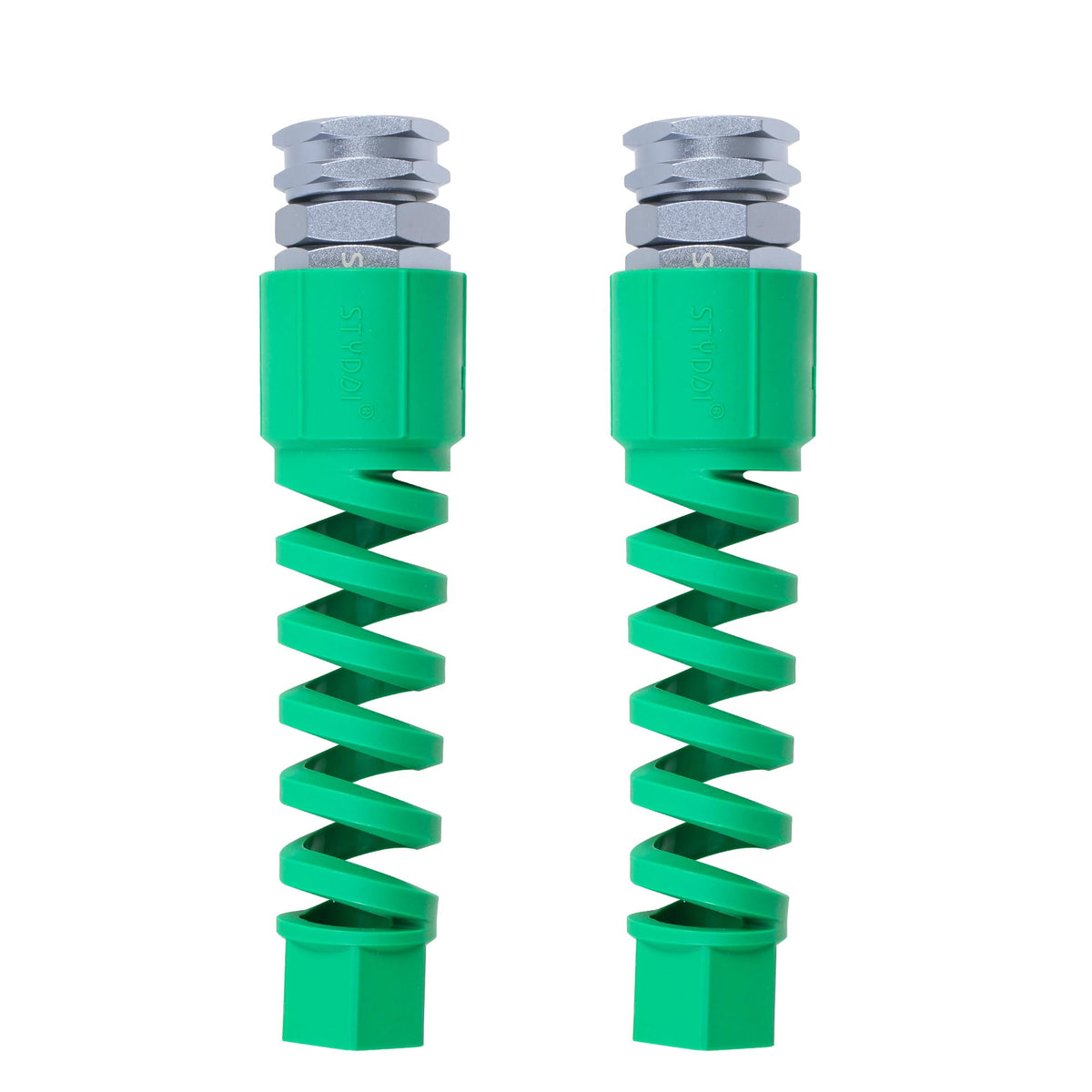 STYDDI 2-pack metal female ends secure 5/8-inch hoses with durable, leak-resistant performance