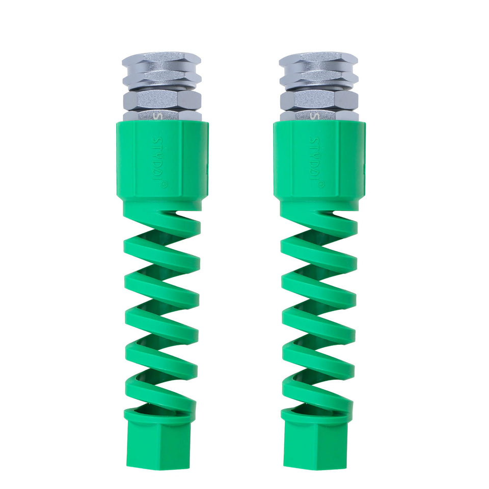 STYDDI 2-pack metal female ends secure 5/8-inch hoses with durable, leak-resistant performance