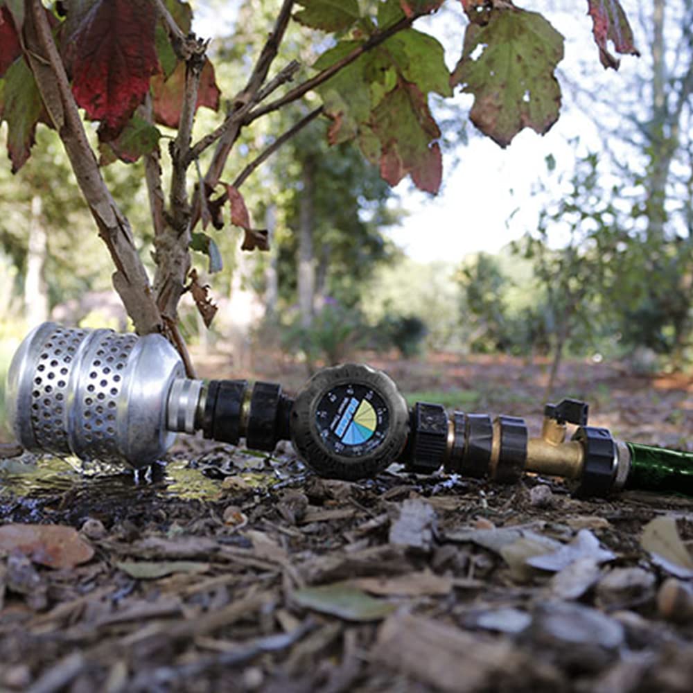 STYDDI aluminum alloy body with nylon mesh diffuser for root-zone diffusion.