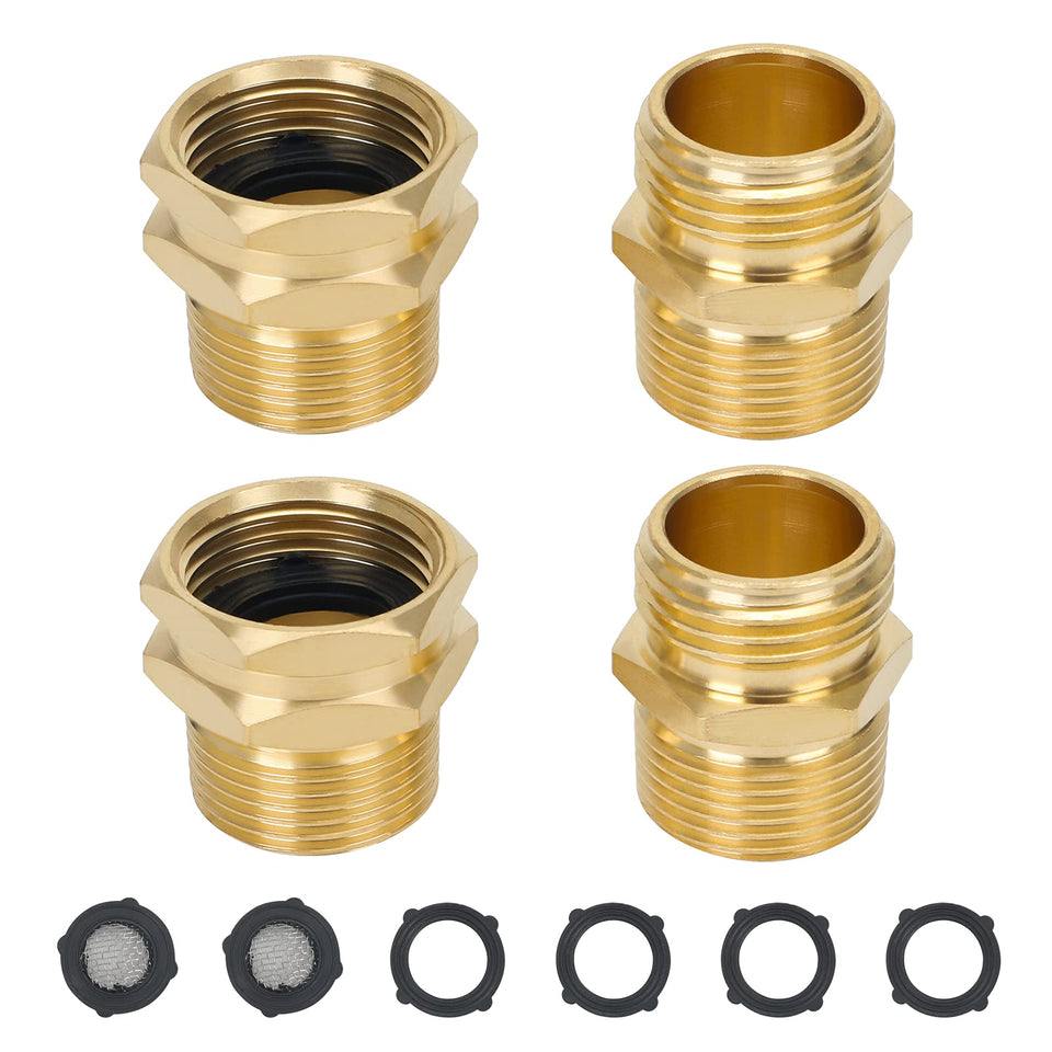STYDDI brass 34-ght-to-34-npt-male-connector for secure thread conversion.